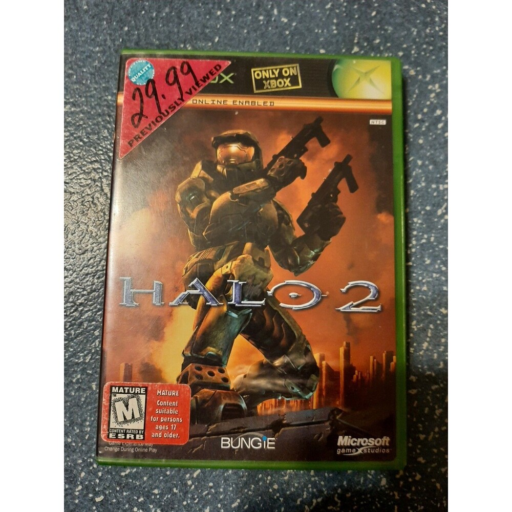 Haleo 2 (Microsoft Xbox, 2004) Tested & working